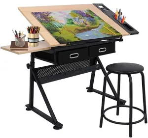 ZENY™ Adjustable Drawing Desk, Drafting Table - Painting, Studying, Office